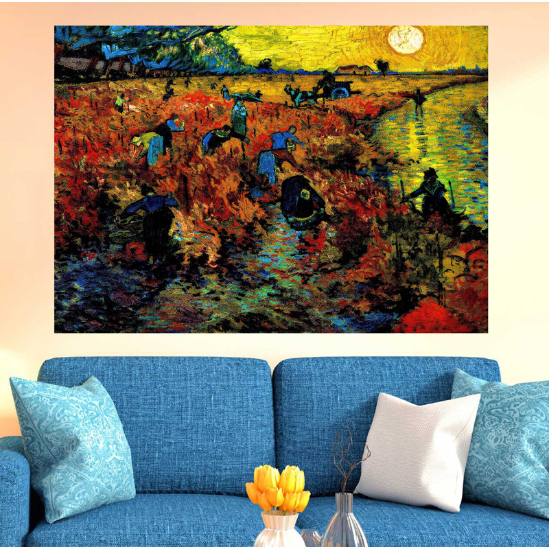 Vincent Van Gogh - Wrapped Canvas Painting, 25cm H x 31cm W