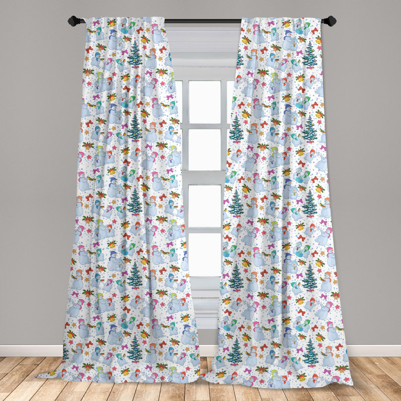 Alderson Semi Sheer Sliding Panel Pair, Width 150 x Drop 175 cm