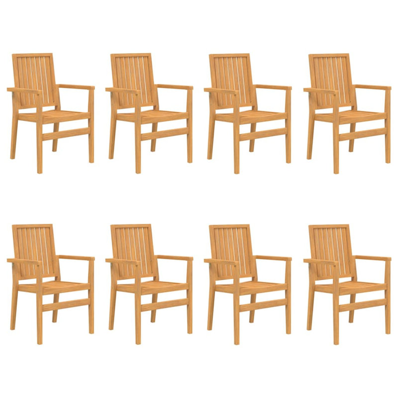 Denooyer Stacking Patio Dining Armchair