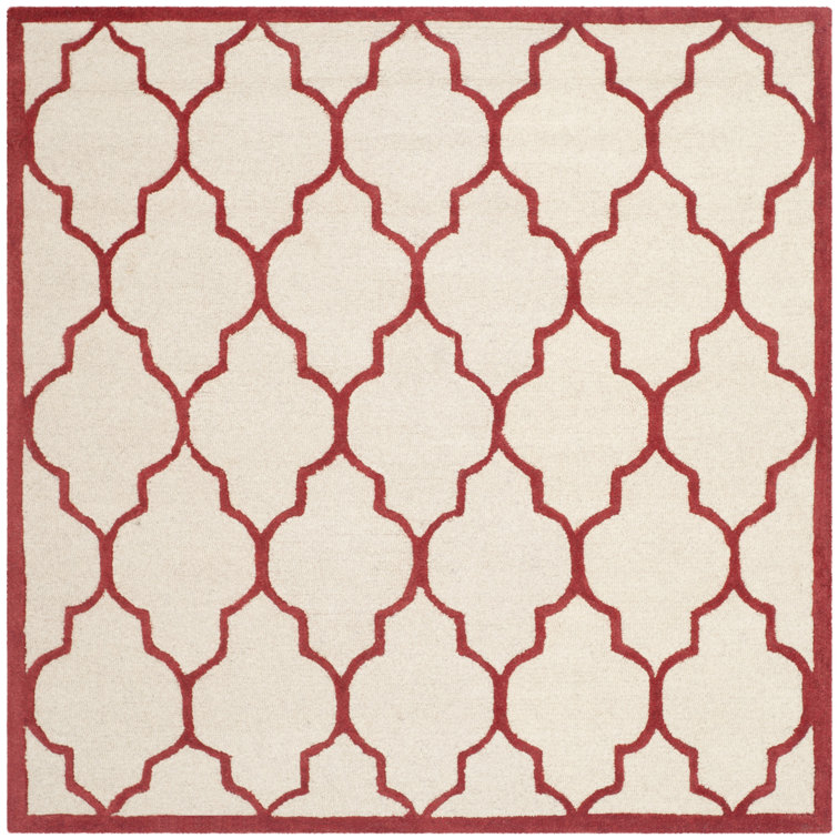 Cannen Hand Tufted Wool Geometric Rug