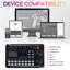 BAOKALER Home Studio Kit de mixage Podcast Music Mixer