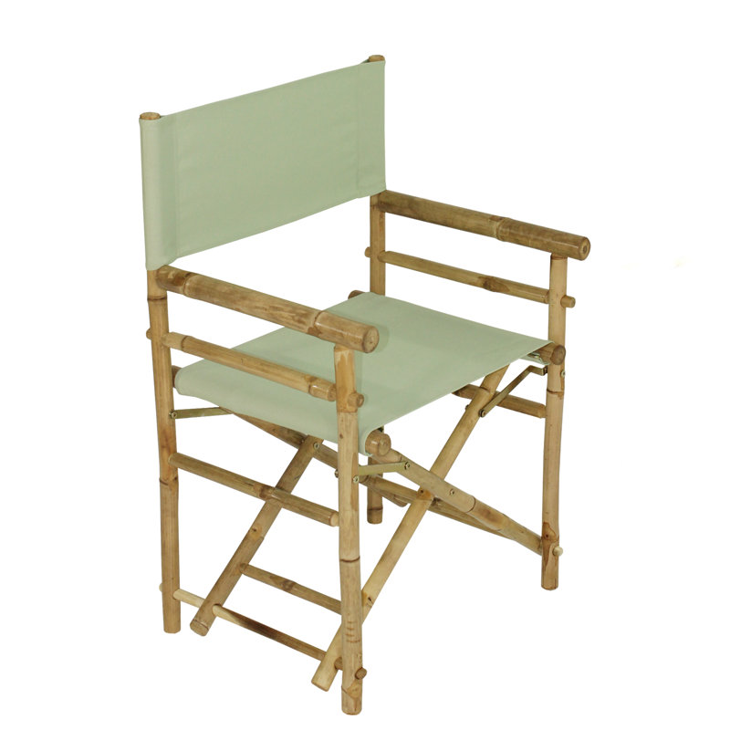 Yohana Folding Director Chair, Celadon