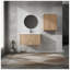 Meuble-lavabo mural 36 po avec lavabo et armoire latérale 36 po, portes à fermeture douce, armoire 00112IMO x 2-00636IMO (emballage KD)
