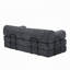 Canapé-lit convertible 4-en-1 avec tissu bouclé-133064707