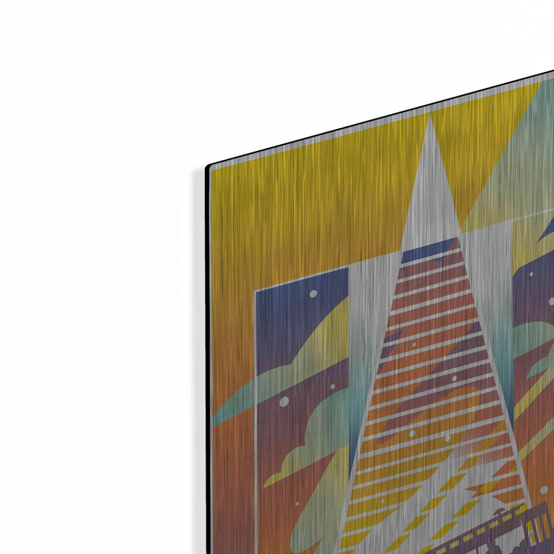 "San Francisco" par David Chestnutt, H 24 po x l 16 po