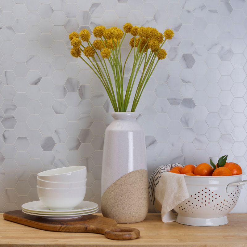 Fleur artificielle Elements, 6 pièces, 25 pouces