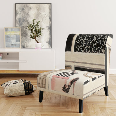 Fauteuil de chambre rembourré Paris Diva Shoes