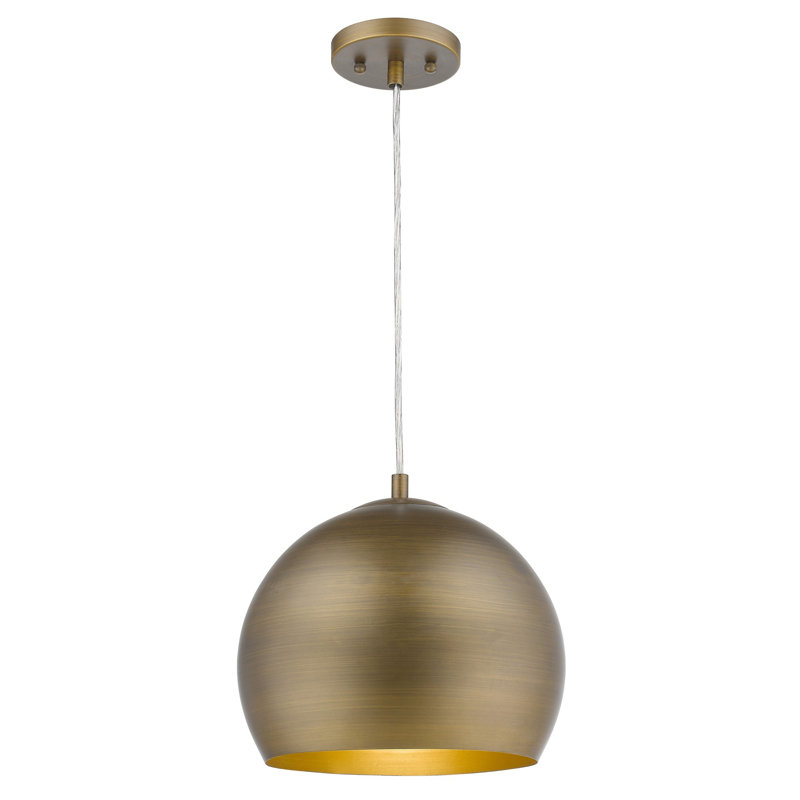Cosper 1 - Light Single Pendant, Antique Gold