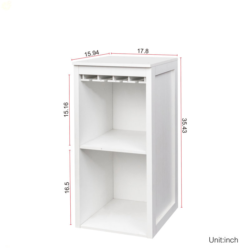 Armoire à vin modulaire avec tablettes de rangement et huche pour salle à manger