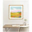 «Colorful Meadow Landscape» par The Creative Bunch Studio, reproduction d'art encadrée