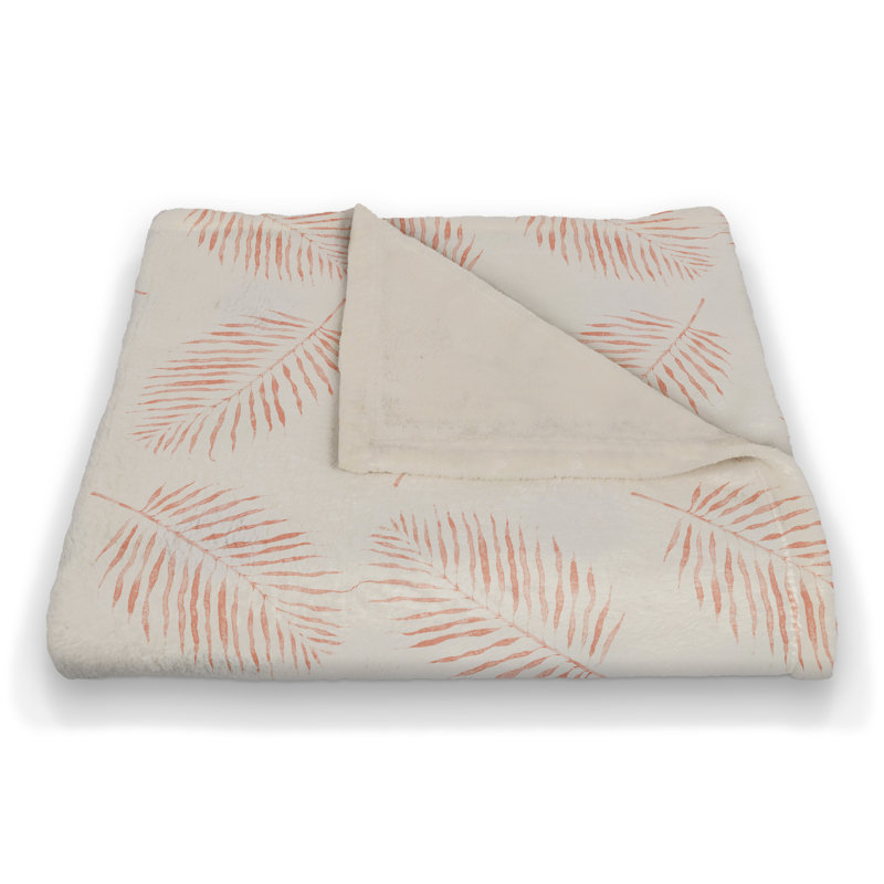Hand Woven Throw Blanket, Orange