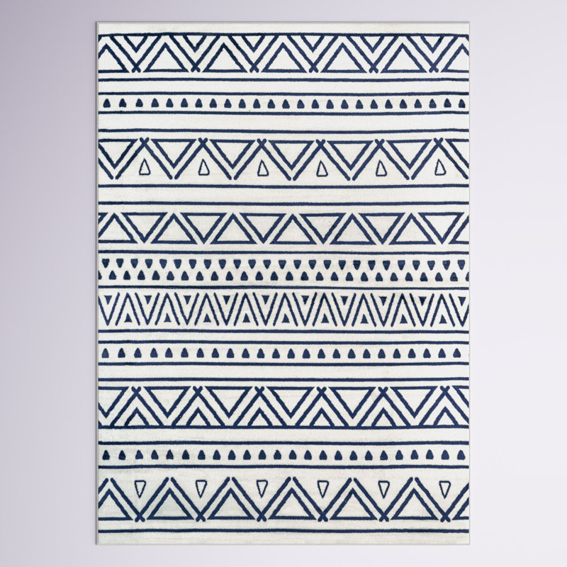 Annia Tribal Area Rug for Living Room Bedroom Dining Room Kitchen, Rectangle 5' x 8'