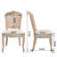 Ensemble de 2 chaises French Country