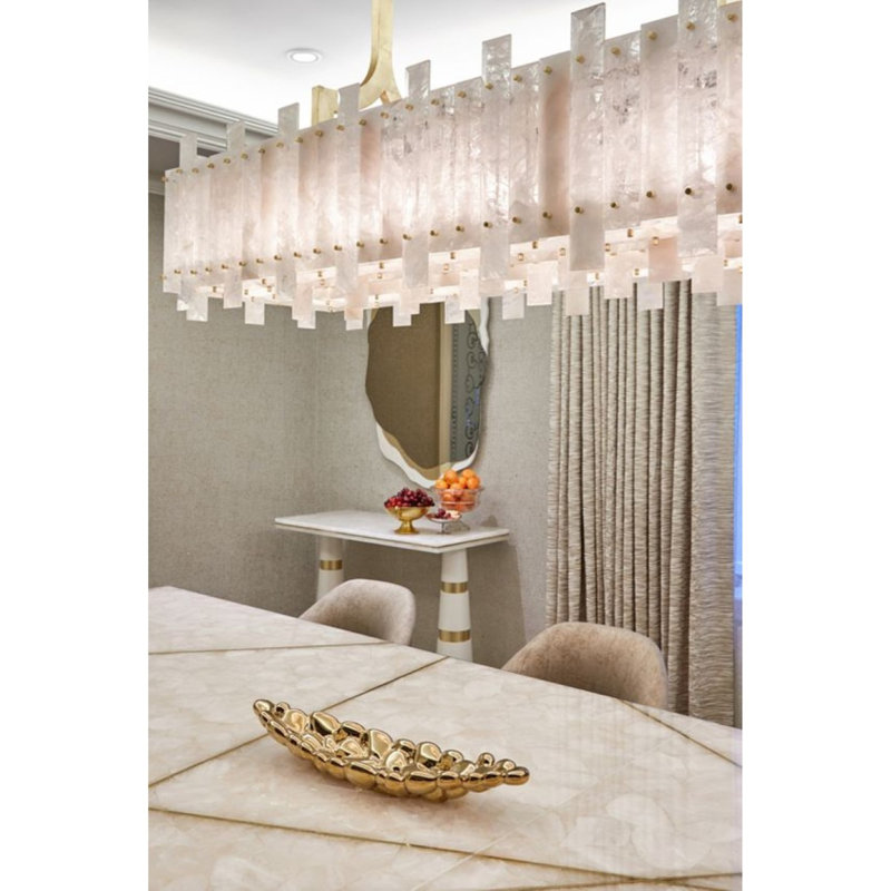 Tiered Petra Box Chandelier, 16" H x 15" W x 36" D, AAVM3616, AAVM3616