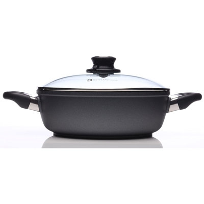 Swiss Made Brands 2.3 Quarts Non-Stick Cast Iron Soup Pot