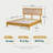 Anspach Solid Wood Platform Bed with Headboard, Bohemian Bed Frame-1788098690-1788454150