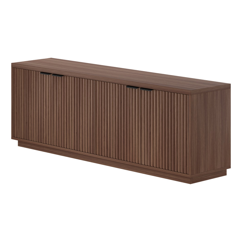 Cloran TV Stand for TVs up to 78", Brown