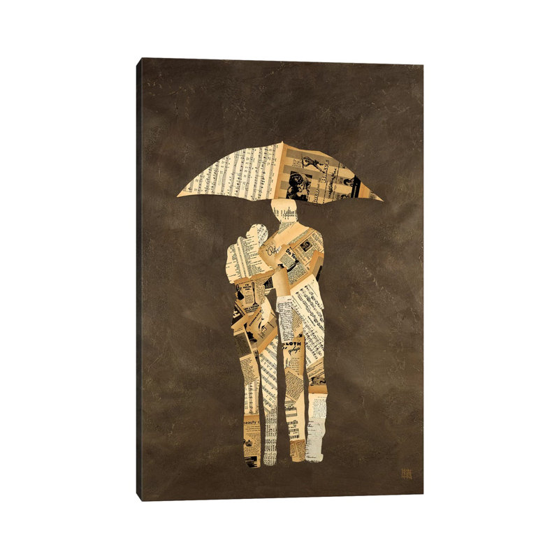 Rain Walk by Kelsey Hochstatter - Wrapped Canvas Gallery-Wrapped Canvas Giclée, 30.48cm H x 20.32cm W