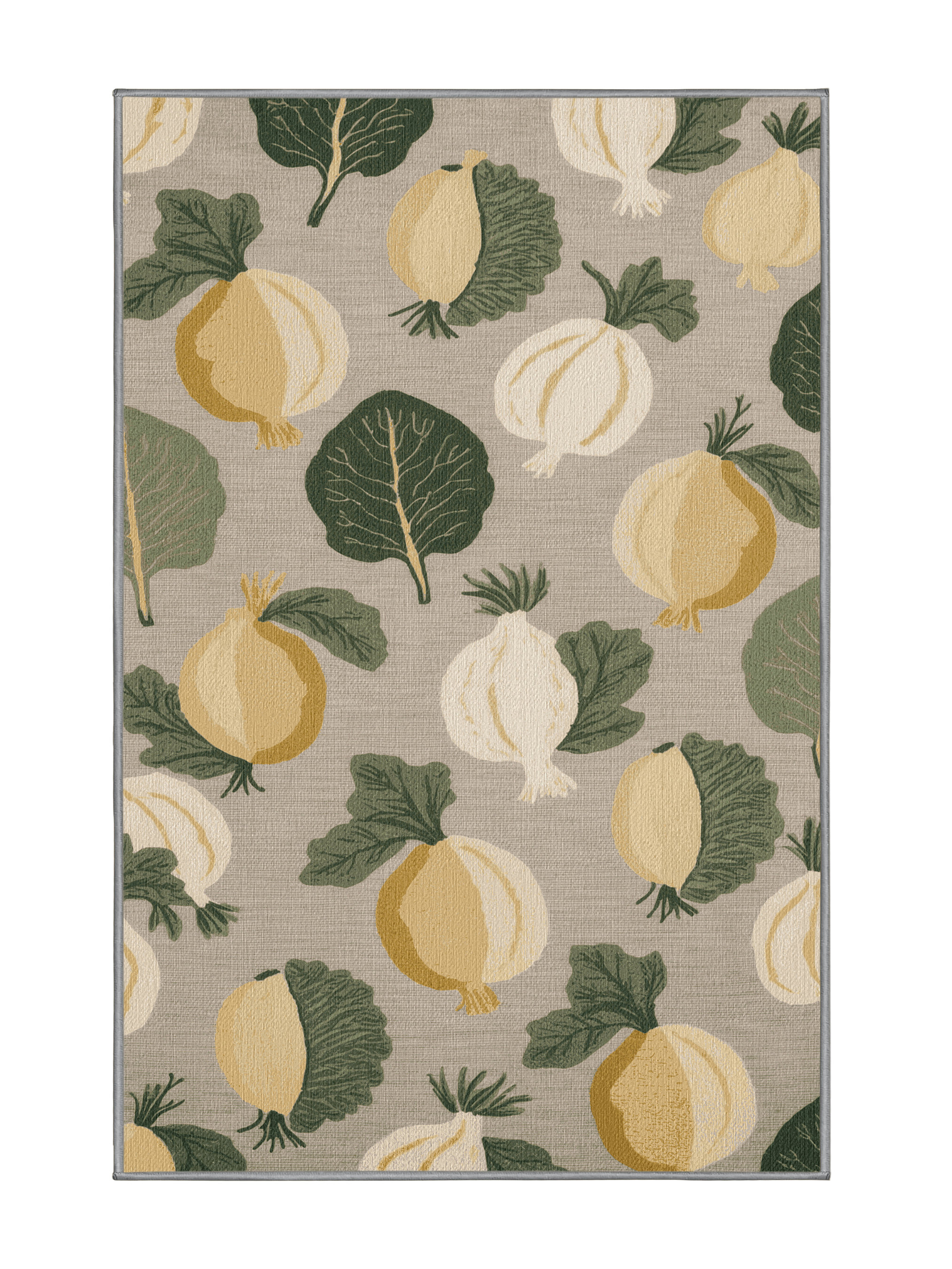 Dakota Fields Washable Rutabaga Vegetables Area Rug | Wayfair