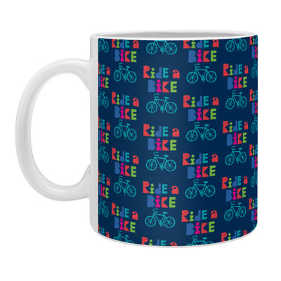 Grande tasse à café à l’inversion vélo