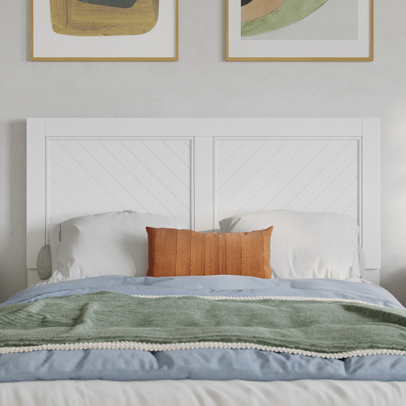 Tête de lit Emmitte, Double, White