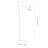 Kozak 53.7'' Black Task Floor Lamp
