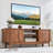 Leopardus 60.2" TV Stand with Sliding Door-1608170350