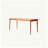 Rectangular Solid Oak Extendable Dining Table-979476749