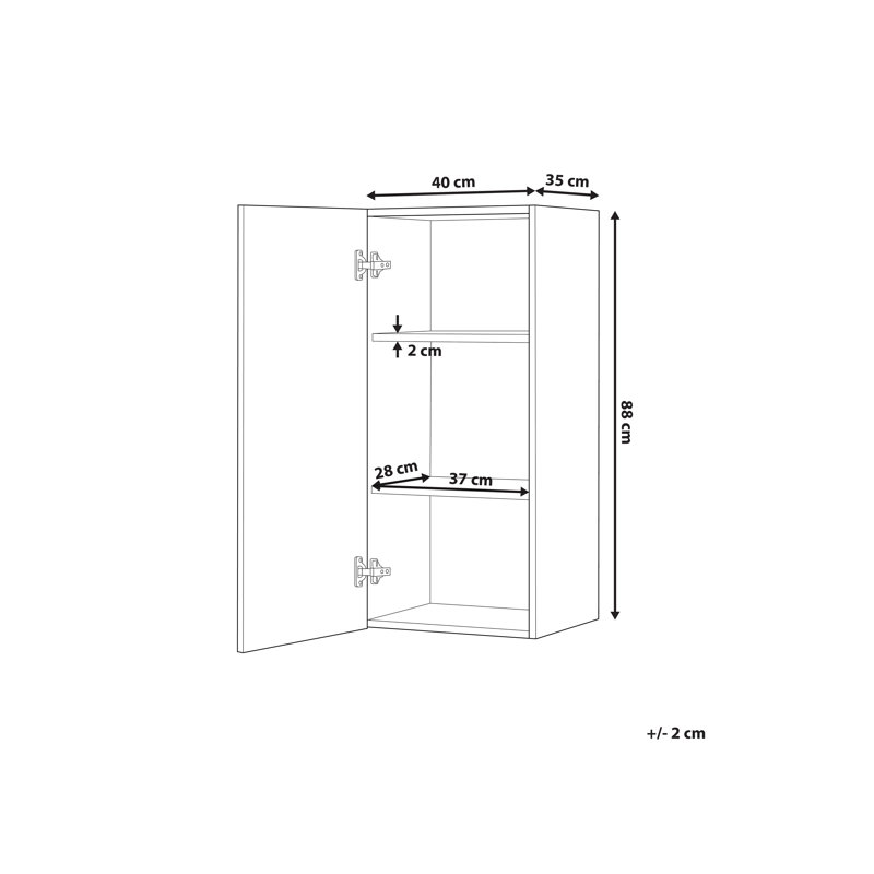 Bathroom Cabinet, Beige