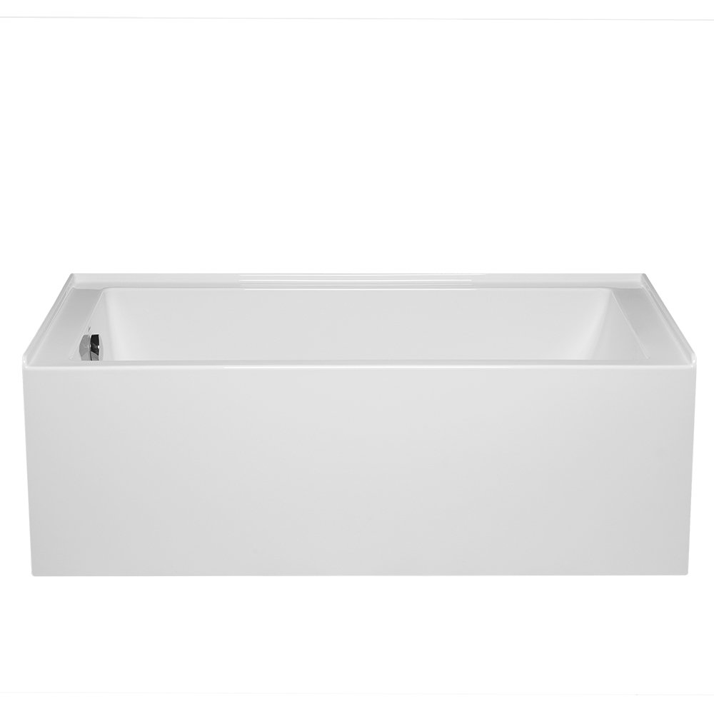 Malibu Home Driftwood 60" x 32" Alcove/Tile In Soaking Acrylic Bathtub