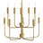 Austen 10-Light Exposed Bulb Multi-Tier Chandelier-275368611