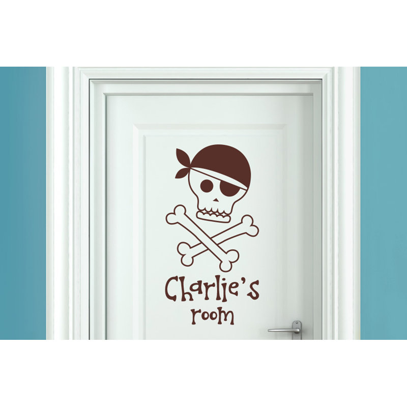 Nautical & Beach Wall Decal, Brown