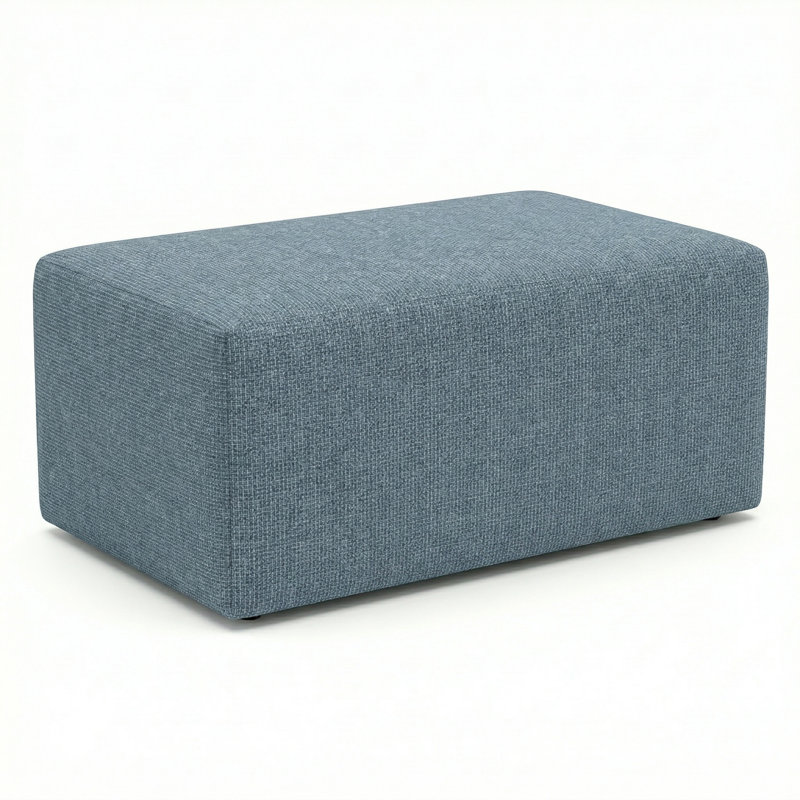 Pouf d'extérieur berlinois Lily Hive 18X30x13, En jean