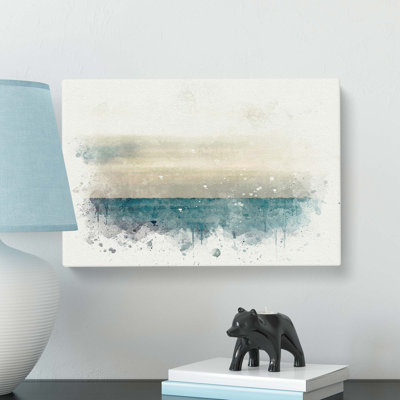 Horizon Rush in Abstract - Wrapped Canvas
