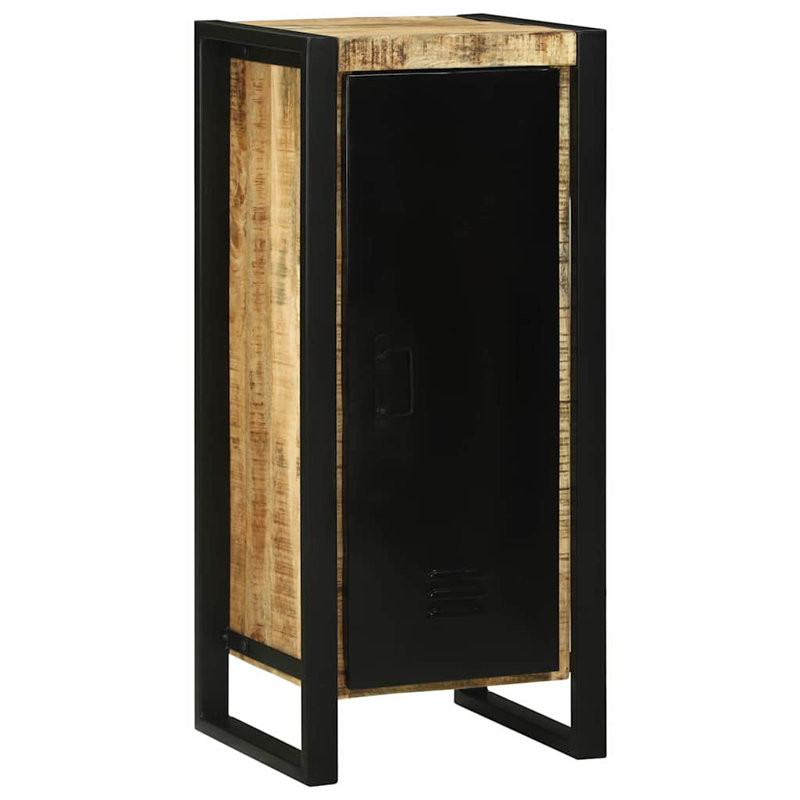 Bathroom Cabinet Brown 40 X 35 X 90 Cm Mango Wood, Natural