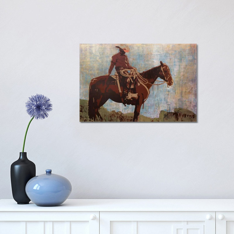 Western Moment 1 Piece Wrapped Canvas Painting, 66.04 cm H x 45.72 cm W x 1.91 cm D