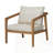 Outdoor Acacia Wood Club Chair(Set Of 2)