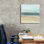 «Linear Emerald 1» par Chris Paschke, art mural sur toile