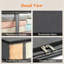 wekli Fabric Underbed Storage