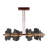 Ardesia 1 - Light Kitchen Island Linear LED Pendant with Slate Accents-114765154
