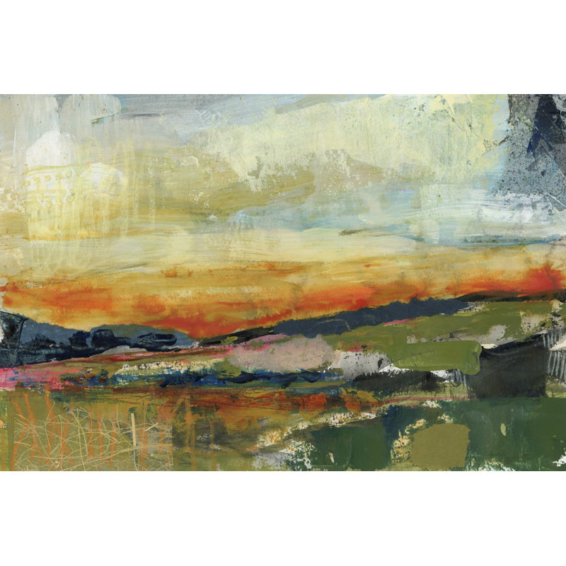«Enkoff The Long Way Home II» par Marielle Quin, reproduction sur toile, H 20 po x l 30 po