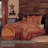 Ninepatch Star Cotton Patchwork Quilt-1784625943