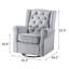 Chaise pivotante avec fauteuil oscillant