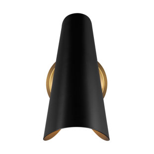 Alexa Hampton Demi 16-Inch Tall Burnished Brass Sconce by Visual Comfort  Studio at Destination Lighting