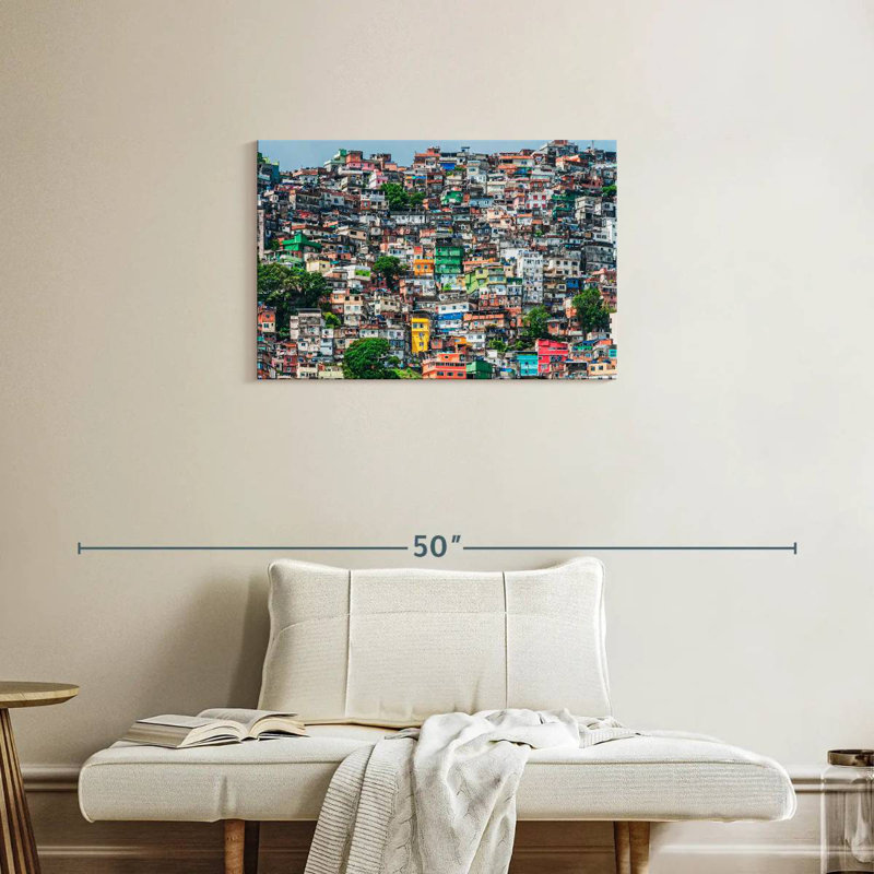 Lilie Slums Of Rio De Janeiro, H 20 po x l 30 po