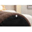 Repose-pieds rond avec repose-pieds en velours-94413416