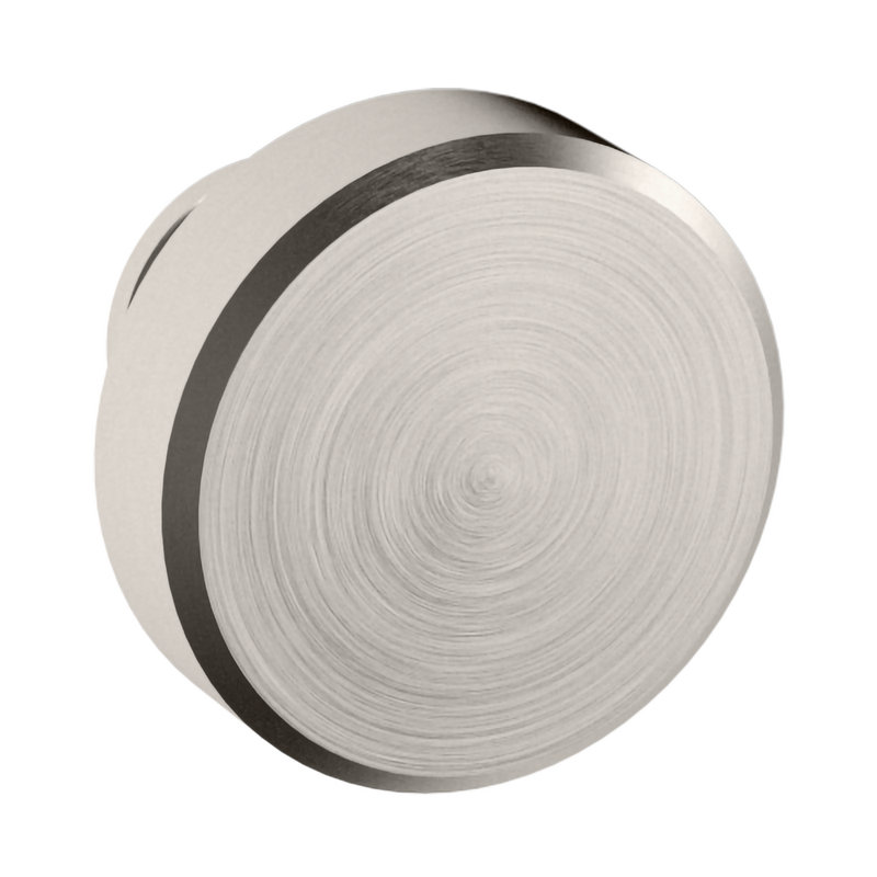 4411 Bevel Knob, 1.5", Satin Nickel