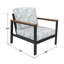 Chaise longue d'extérieur avec coussins Sunbrella® Townsend-1849364735