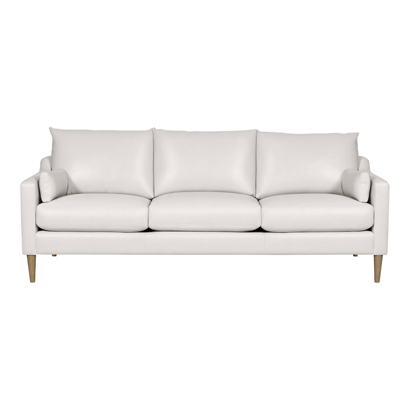 Canapé Ease, Hampton, Cuir véritable Regent Chalk
