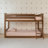 Aileana 42.5" W Solid Wood Twin Over Twin Bunk Bed with Built-In Ladder-1643436012